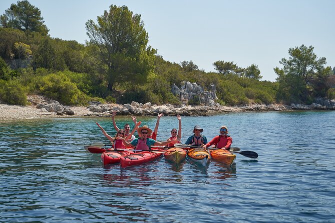 Kayaking Korčula's Paradise -Half Day Guided Kayak Tour - Islet stops, short walks, and learning local culture the practical way