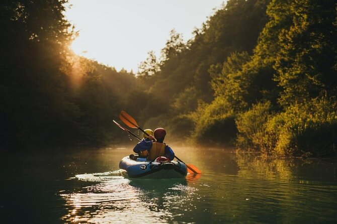 Kayaking Mreznica Waterfalls close to Plitvice Lakes - Tandem Boats, Kayaks, and How the Waterfall Action Works