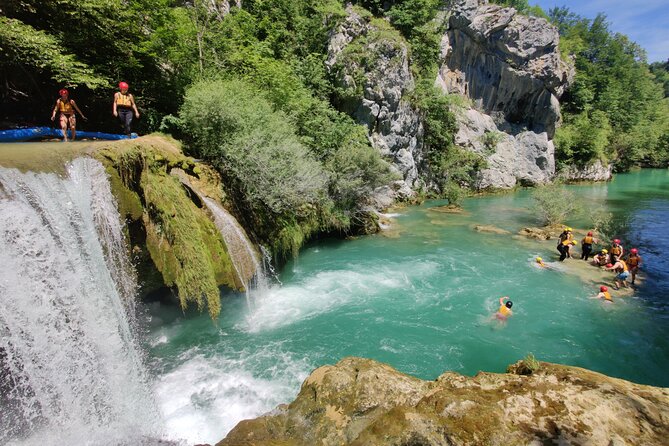 Kayaking Mreznica Waterfalls close to Plitvice Lakes - Swim Behind Cascades and Picnic by the Riverside
