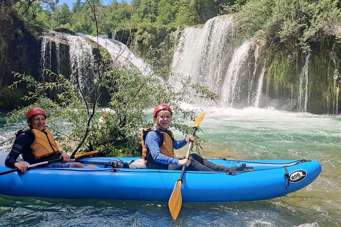 Kayaking Mreznica Waterfalls close to Plitvice Lakes - Price and Value: What $66.54 Gets You