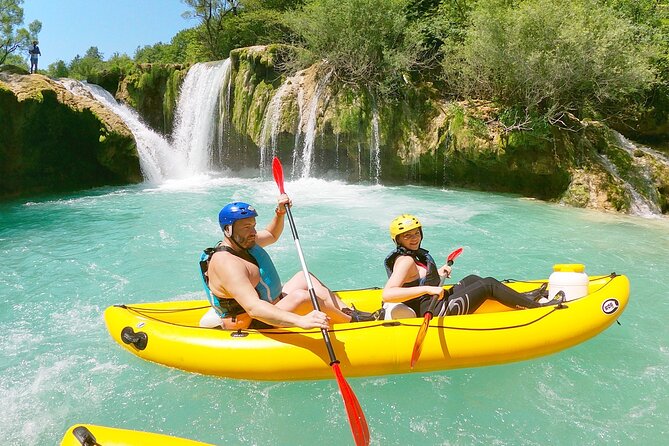 Kayaking on Upper Mreznica River - Slunj, Croatia - Group size, tandem kayaks, and how beginners usually do