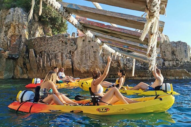 Kayaking to Island Saint Jerolim with snorkeling activitie - Island time at Saint Jerolim, marine life talk and a real break