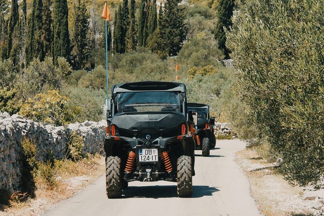 Korcula Island Private Buggy Beach Hunting Safari with lunch - Pržina sandy beach and optional snorkel gear
