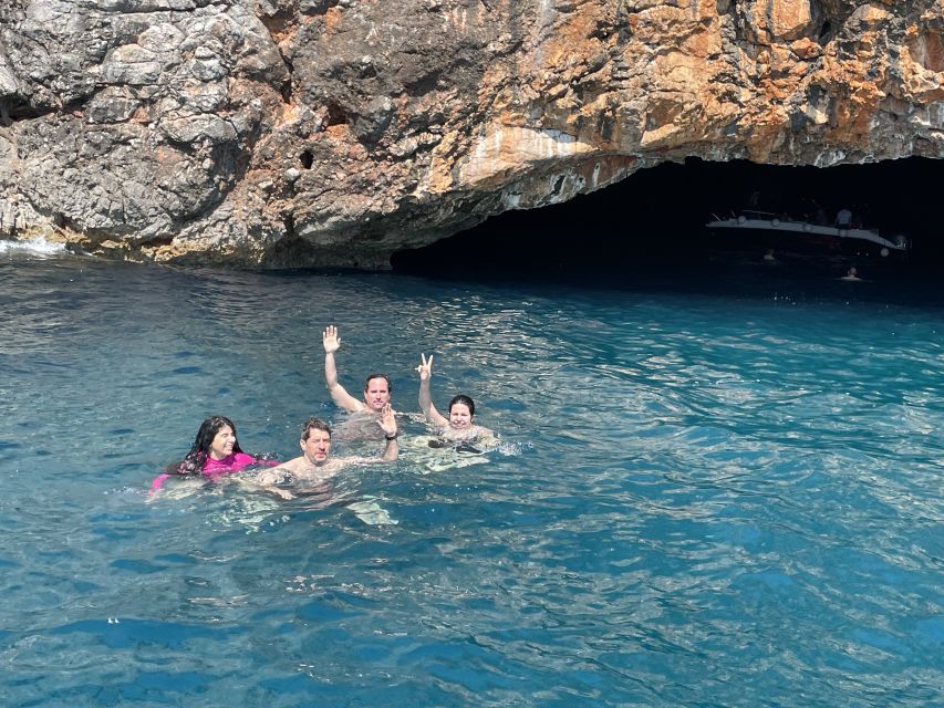 Kotor: Boat Cruise with Blue Cave Swim and Submarine Base - Our Lady of the Rocks Island and Perast: Baroque Art for a Small Entry Fee