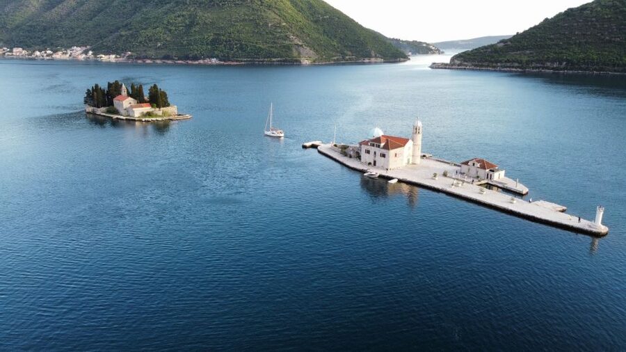 Kotor: Boat Cruise with Blue Cave Swim and Submarine Base - Onboard Comfort and Safety: Wi-Fi, Fridge, Music, and Wind