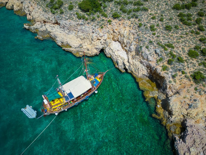 Krk: Half Day Tour Cruising around Islands and Swimming - Krk Harbor and finding your pirate ship fast