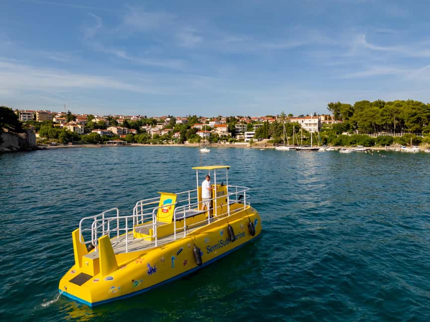 Krk: Yellow Semi-Submarine Tour - Krk’s Yellow Semi-Submarine: The Smart Way to See the Adriatic