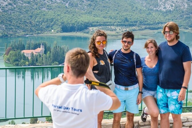Krka Waterfalls and wine tasting Tour from Split or Trogir - Skadarins and river views: Skradin, cruising, and conservation talk