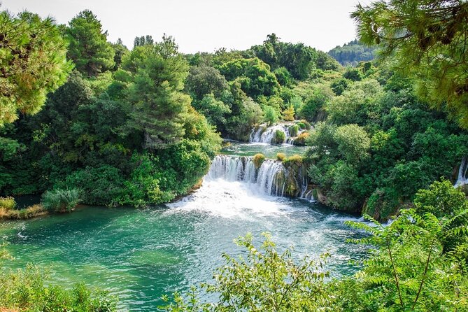 Krka Waterfalls and wine tasting Tour from Split or Trogir - The return drive: coastal road charm and quick glimpses