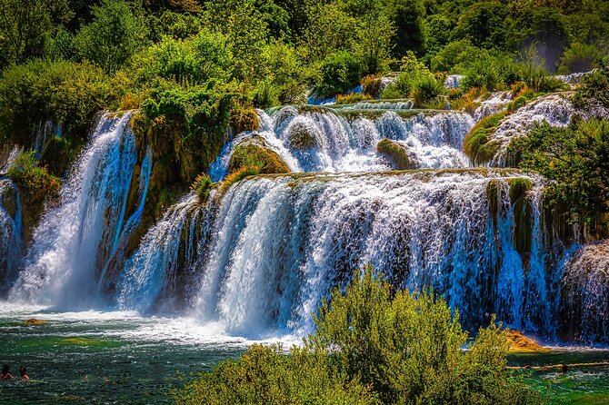 Krka waterfalls tour from Split - blue & green oasis - How the itinerary flows, and where it can feel tight