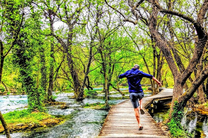 Krka waterfalls tour from Split - blue & green oasis - Skradinski Buk: one waterfall stop that does a lot of work