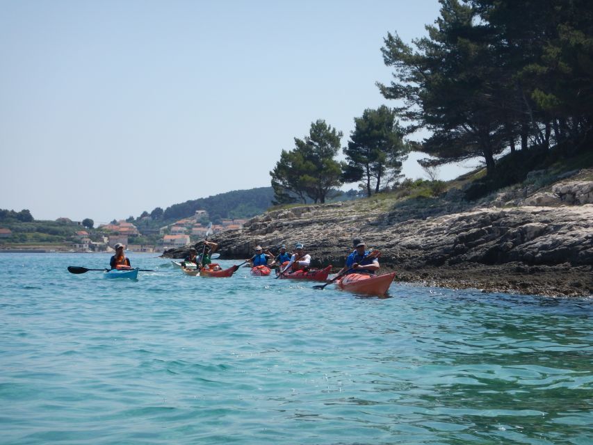 Lumbarda: Half-Day Kayaking and History with Wine delight - The deserted island finish, GRK wine and Klásun pastries