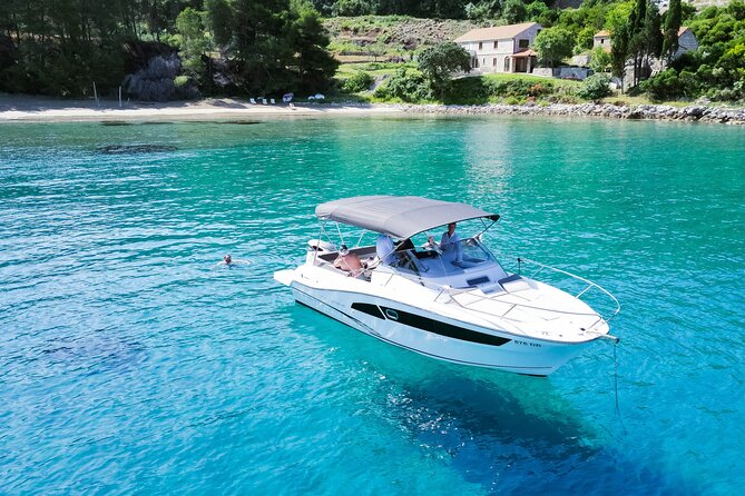 Luxury Private Elaphiti Islands boat tour from Dubrovnik - Šunj Beach on Lopud: swim time with real sand and clear water