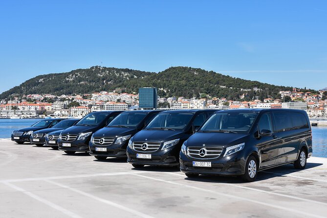 Luxury private transfer: Split Town to Split airport - Luxury Mercedes Comfort, Plus Small Touches That Add Up