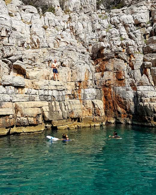 Makarska: 3 island, Cave, Cliffs, Jelsa, Lagoon, Golden Horn - Little Blue Cave on Hvar: snorkeling time you’ll remember