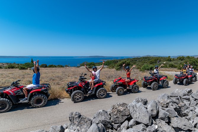 Off road Quad Adventure Tour on Island Čiovo - The 3-hour option and the hidden south beach swim