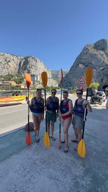 Omiš/Split: 4h Kayaking in Cetina Protected Nature Park Area - Paddling the Cetina River Canyon from Omiš, with real freedom