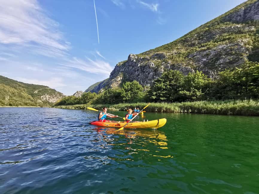Omiš/Split: 4h Kayaking in Cetina Protected Nature Park Area - Briefing and setup: the part that makes or breaks the day