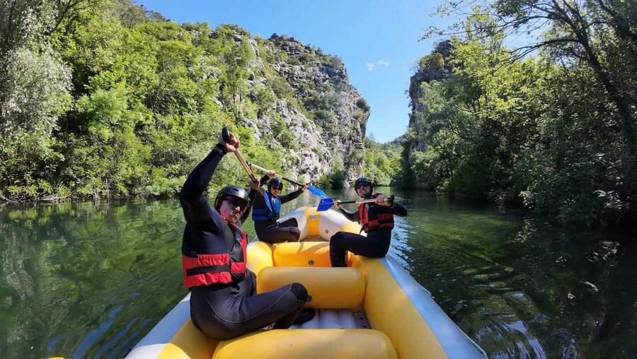 Omiš/Split: Cetina River Rafting Adventure & Cliff Jumping - Breaks on the water: swimming, cliff jumping, and the moments you’ll remember