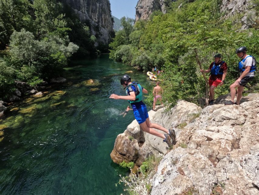 Omiš/Split: Cetina River Rafting Adventure & Cliff Jumping - What to wear and pack: you will get wet, so dress like it
