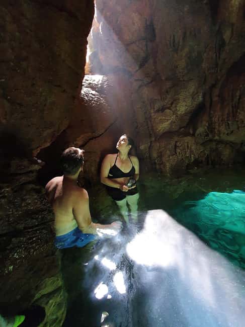 Opatija: Cliffs and caves kayak adventure - Slatina Beach kickoff: gear, briefing, and getting set for open water