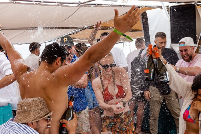 Out to Sea Split Boat Party w/ Blue Lagoon Swim, Dj & Afterparty - Key things to know before you board