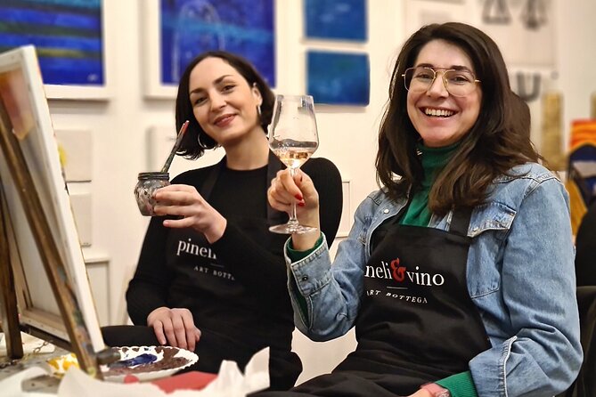Painting party at Art Bottega - Paint & Wine Studio in Rijeka - Hosts and instruction: friendly coaching, not art intimidation