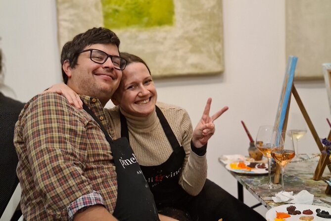 Painting party at Art Bottega - Paint & Wine Studio in Rijeka - Your take-home masterpiece: what you leave with