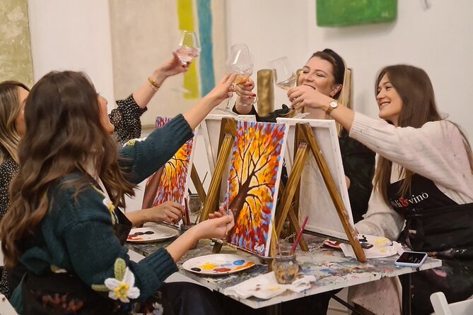 Painting party at Art Bottega - Paint & Wine Studio in Split - Key highlights you should know before you go