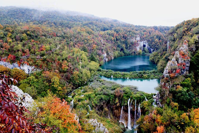 Plitvice Lakes National Park Full day tour - Upper Lakes with a panoramic boat ride on Lake Kozjak
