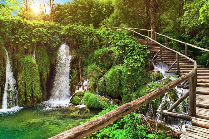Plitvice Lakes National Park Guided Day Tour from Split - Lower Lakes: where the waterfalls, stairs, and canyon views take over