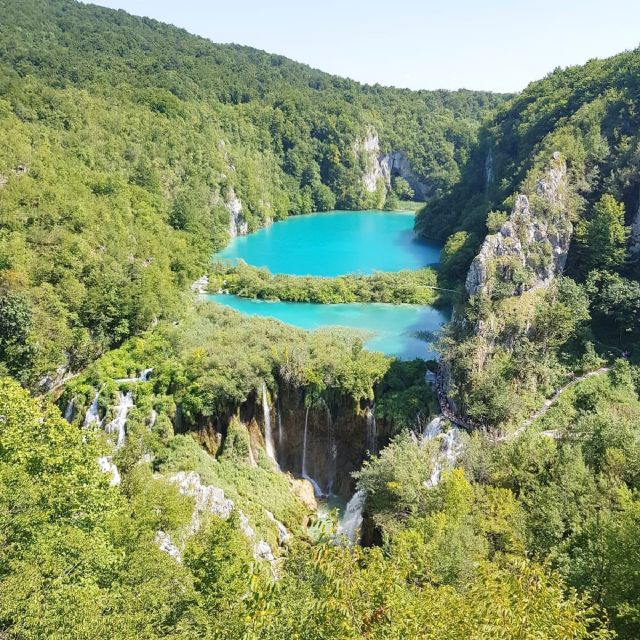 Plitvice Lakes National Park: Walking, Boat, and Train Tour - Walking tips for around 10,000 steps in rain or shine