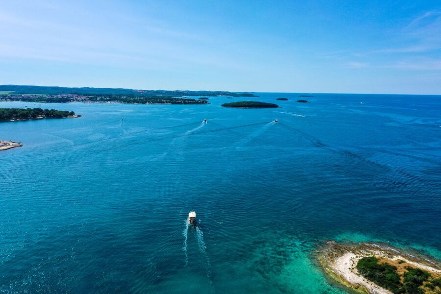 Poreč: Panoramic Morning Cruise Among 20 Islands with Drinks - It feels like a cruise, but it’s also a sightseeing loop