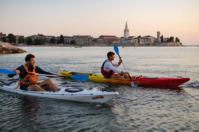 Poreč sunset sea kayaking tour - Quick hits on this Poreč sunset paddle