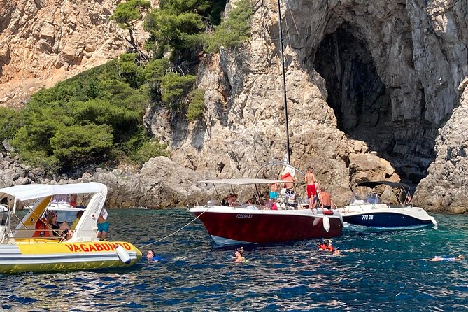 Private Boat Tour Dubrovnik and Elaphiti Islands - Blue Cave on Koločep: swim where the light does the talking