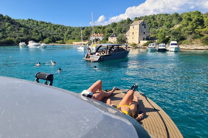 Private Customised Boat Tour With Speed Boat - Stop 2: Blue Lagoon or Krknjasi Bay, the swim and snorkel centerpiece