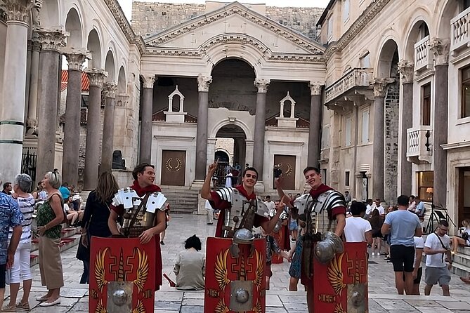 Private History Split Walking Tour in English - Vestibulum and palace substructures, where the guide adds voice