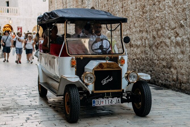 Private Sightseeing Tour in Dubrovnik with a Classic Old Car - Route overview: from Pile Gate to the big panorama chain