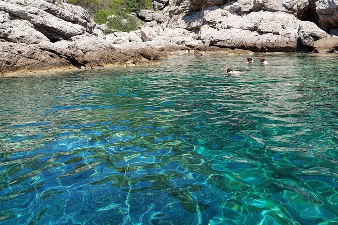 Private Speedboat Tour- Blue cave, sandy beaches and snorkelling - Lopud Island walking and sandy beach time
