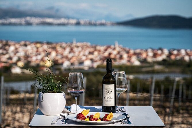 Private Split & Trogir Vineyard Wine Tour Sea View & Port Pickup - A 4-6 hour Split shore day that fits cruise timing