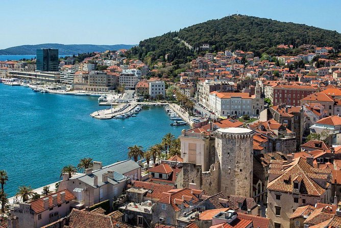 Private Split & Trogir Vineyard Wine Tour Sea View & Port Pickup - Kastela hilltop vineyard tasting: sea views plus prosciutto and cheese