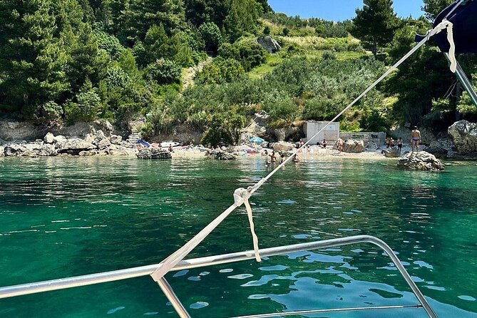Private tour of Pakleni islands, Red Cliffs & South Shore of Hvar - Stop 3: Dubovica Beach for snorkeling and a beach bar break