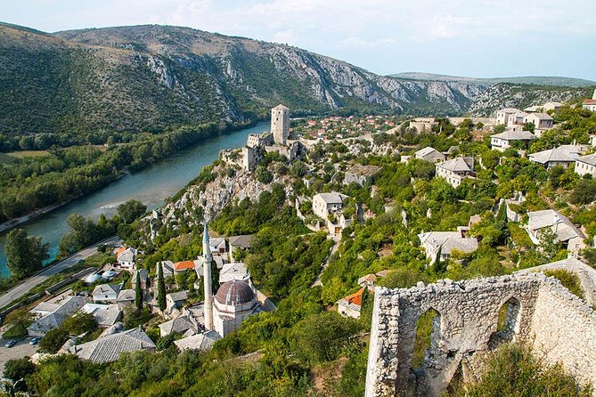 PRIVATE TOUR to Mostar, Stolac, Pocitelj & Blagaj by CRUISER TAXI - Blagaj Tekija: 1 hour at the Buna River source monastery