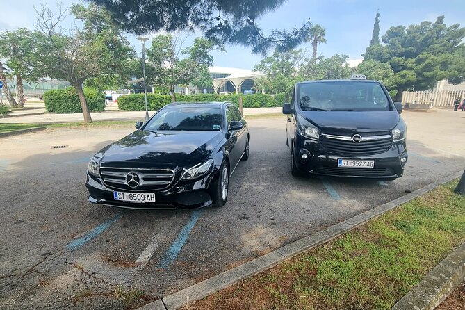 Private Transfer from Split Airport to Split City Center - Meeting Your Driver at Split Airport (SPU)