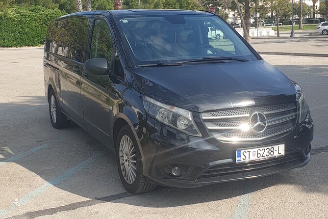 Private transfer Split airport to Split - The Drive from Airport Exit to Split City: What to Expect
