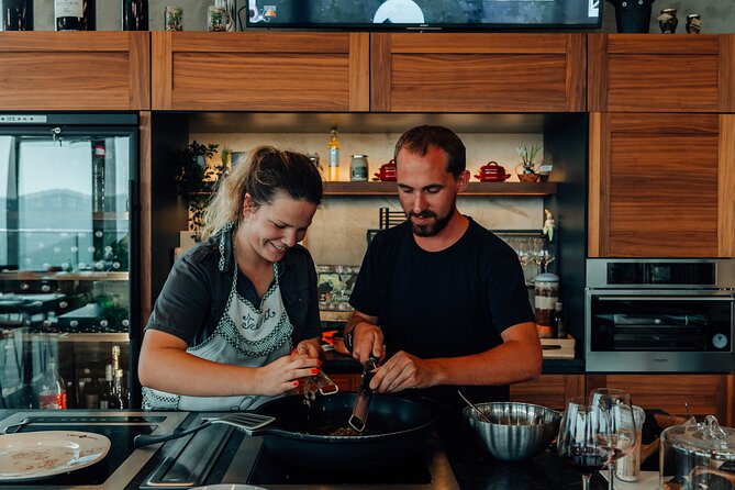 Private Truffle Hunting with Cooking Session - The cooking session and scrambled eggs: learning by doing