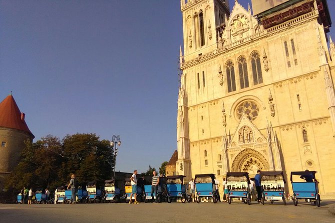 Private Zagreb Pedicab Tour - Cathedral of Zagreb on Kaptol: a quick landmark stop that still makes sense