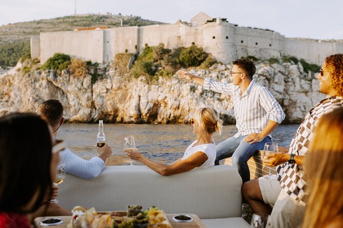 Prosecco & Sunsets: Private Dubrovnik Cruise - The western fortress tale, from 1018 to the 1500s