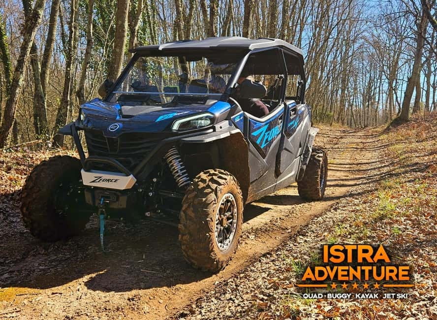 PULA AND ROVINJ: BUGGY FAMILY SAFARI 1, 2, 2.5 & 4 H - The 2-hour Rovinj option: Lim Bay plus Turnina Castle ruins