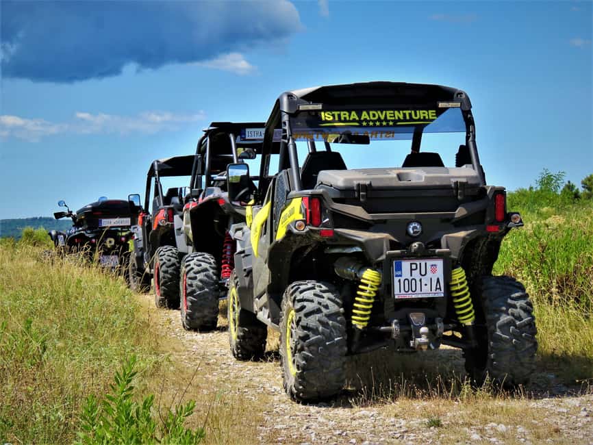 Pula and Rovinj: BUGGY SAFARI 1, 2, 2.5 & 4 H - Two Istrian bases, Barban near Pula and Rovinj
